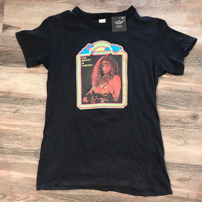 Rare 70s Vintage TED NUGENT RUSH 2112 in Concert Iron-on Heat - Etsy