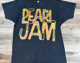 Vintage 90s PEARL JAM 1992 Drop in the Park Single Stitch