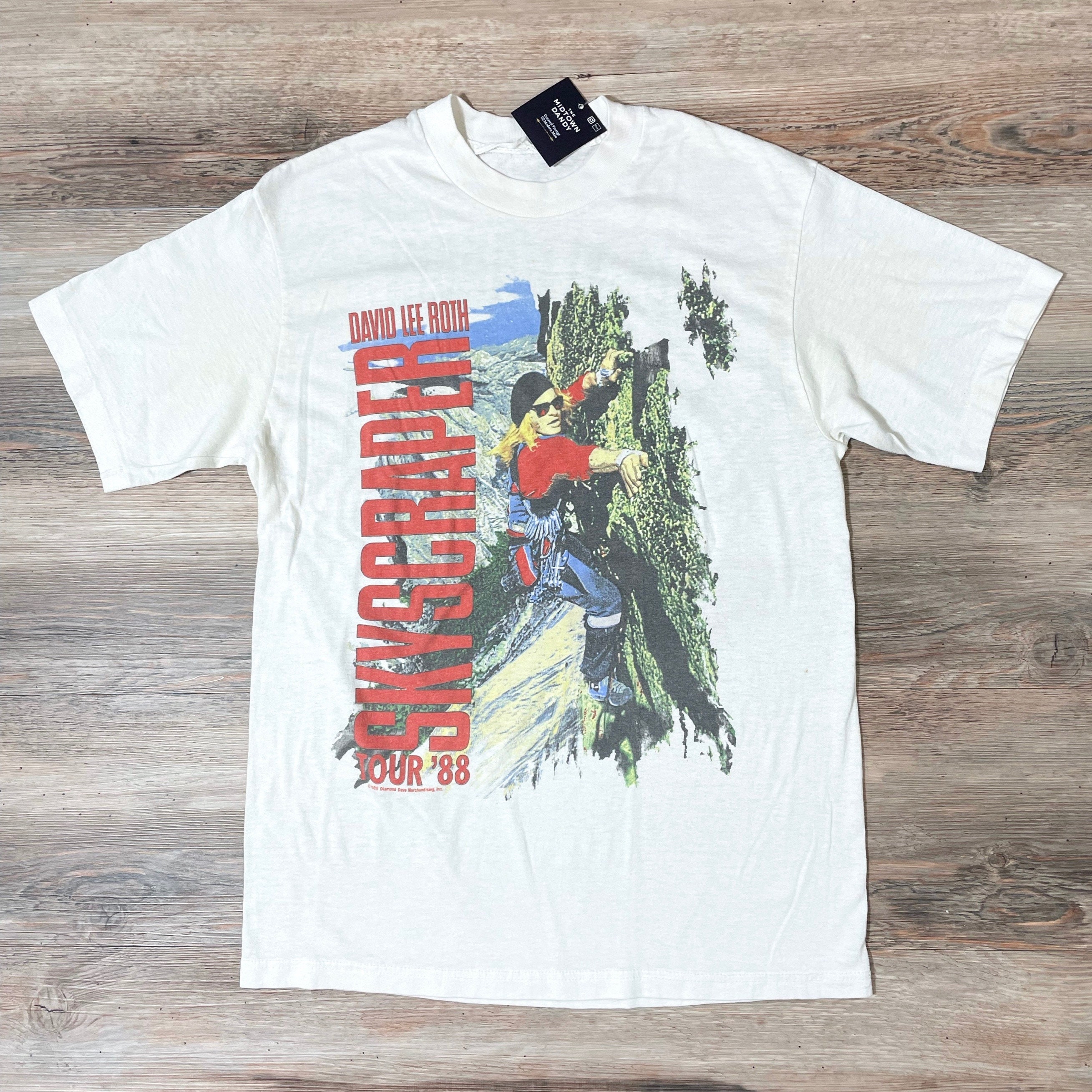 Rare 1988 Vintage DAVID LEE ROTH Skyscraper  