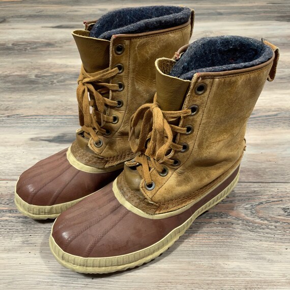 sorel bean boots