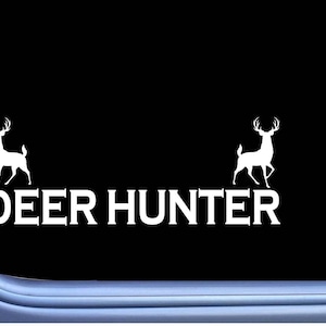 Deer Hunter L789 8 inch Sticker doe bleet buck grunt decoy Window Decal