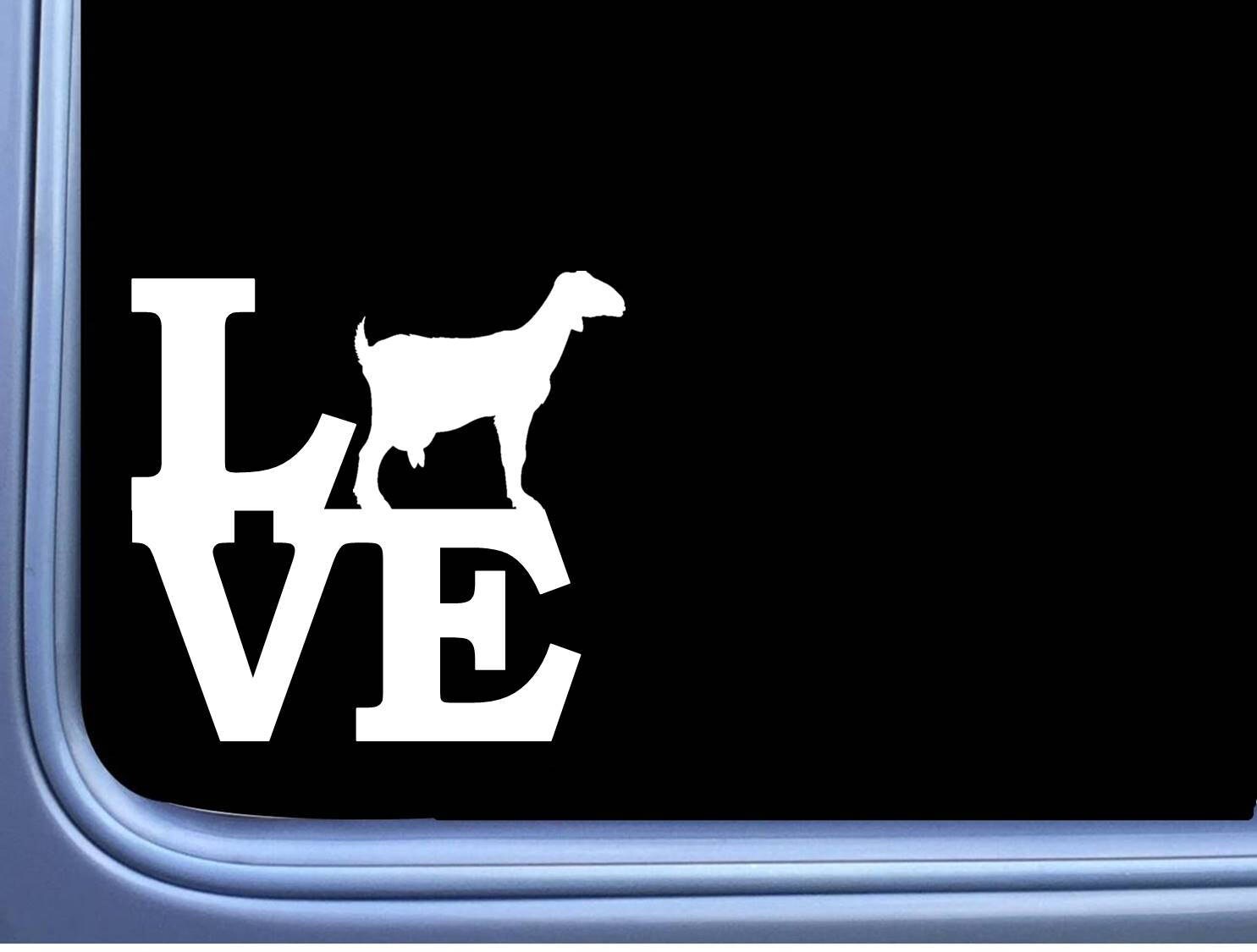 Sheep Love Window Decal Sticker *I921 Sheep Love Window Decal Sticker *I921