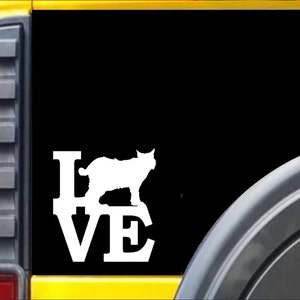 Bobcat Love Window Decal Sticker *H950*