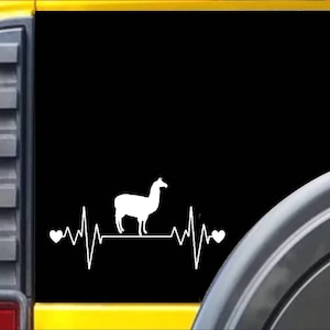 Llama Lifeline Window Decal Sticker *J508*