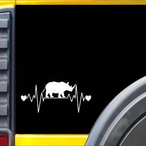 Rhino Lifeline Window Decal Sticker *I242*