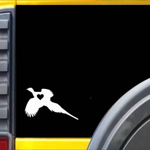 Pheasant Window Decal Sticker *J460*