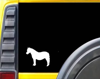 Mini Horse Window Decal Miniature Horse Sticker *J372*