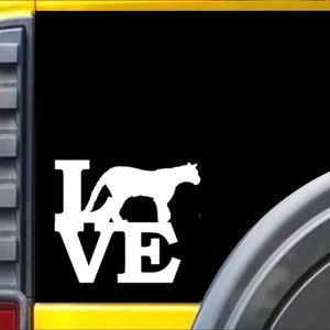 Mountain Lion Love Window Decal Sticker *H951*