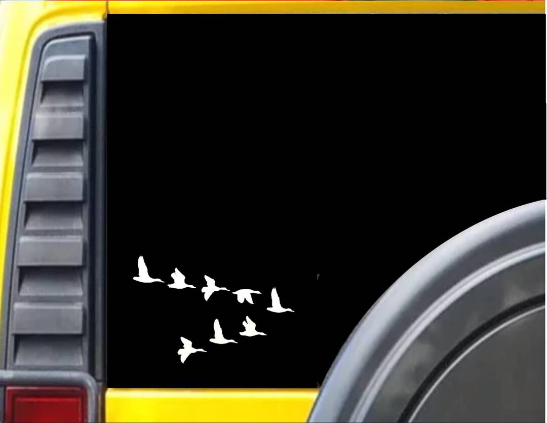 Ducks Flying Window Decal Sticker *I851* - Etsy