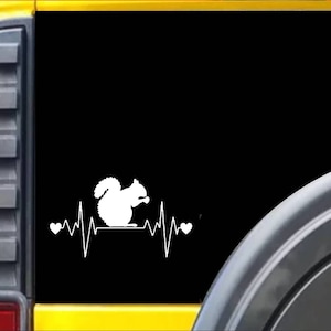 Squirrel Lifeline Window Decal Sticker *I253*