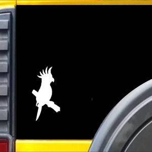 Cockatoo Window Decal Sticker *E893*