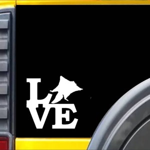 Sugar Glider Love Window Decal Sticker *h952*