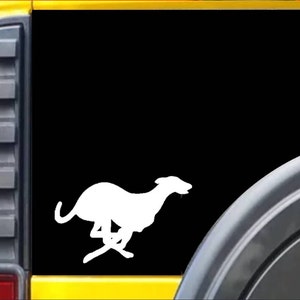 Greyhound Dog *J678* Window Decal Sticker