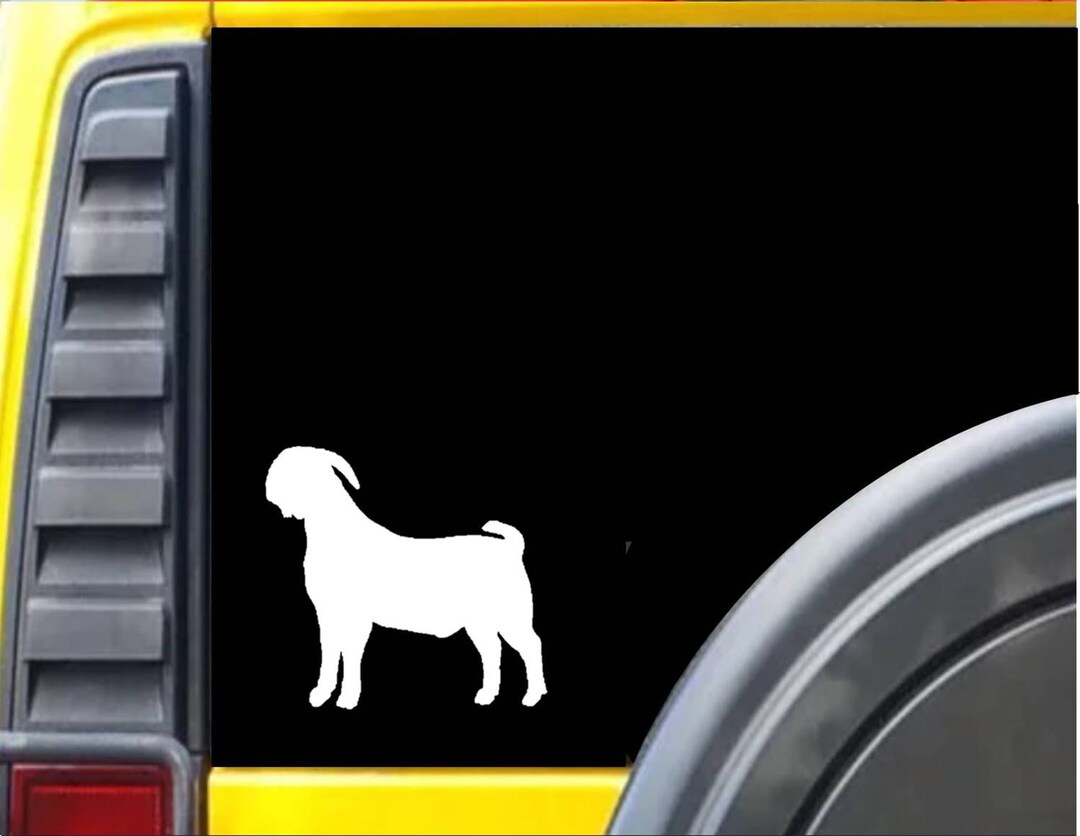 Boer Goat Window Decal Sticker J386 Etsy