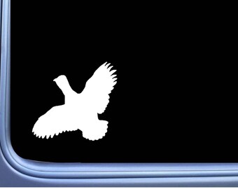 Quail sticker L455 6 inch bird hunting Window Decal