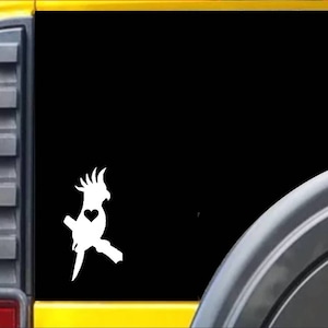 Cockatoo Window Decal Sticker *J469*