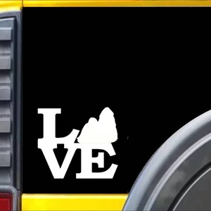 Shih Tzu Love Window Decal Sticker *F163*