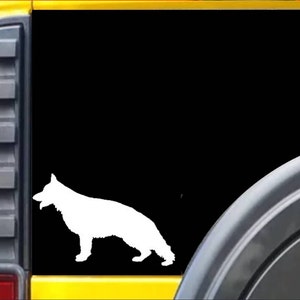 German Shepherd Dog Window Decal Sticker *J580*