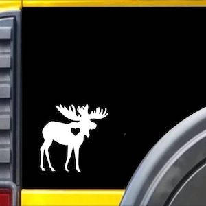 Moose Window Decal Sticker *J465*