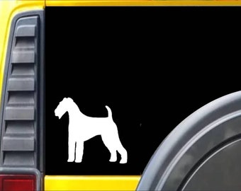 Airedale Dog Window Decal Sticker *J604*
