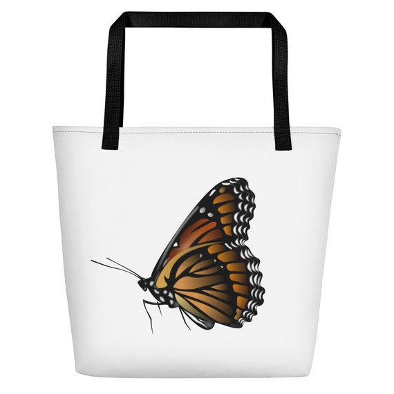 butterfly beach bag