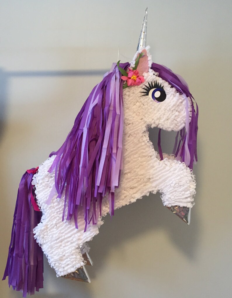 Wedding Quinceniera Birthday Children/'s Parties Decoration Unicorn Pi\u00f1ata Large Custom Made