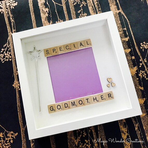 Beautiful Godmother Frame Personalised Godmother Gift Etsy