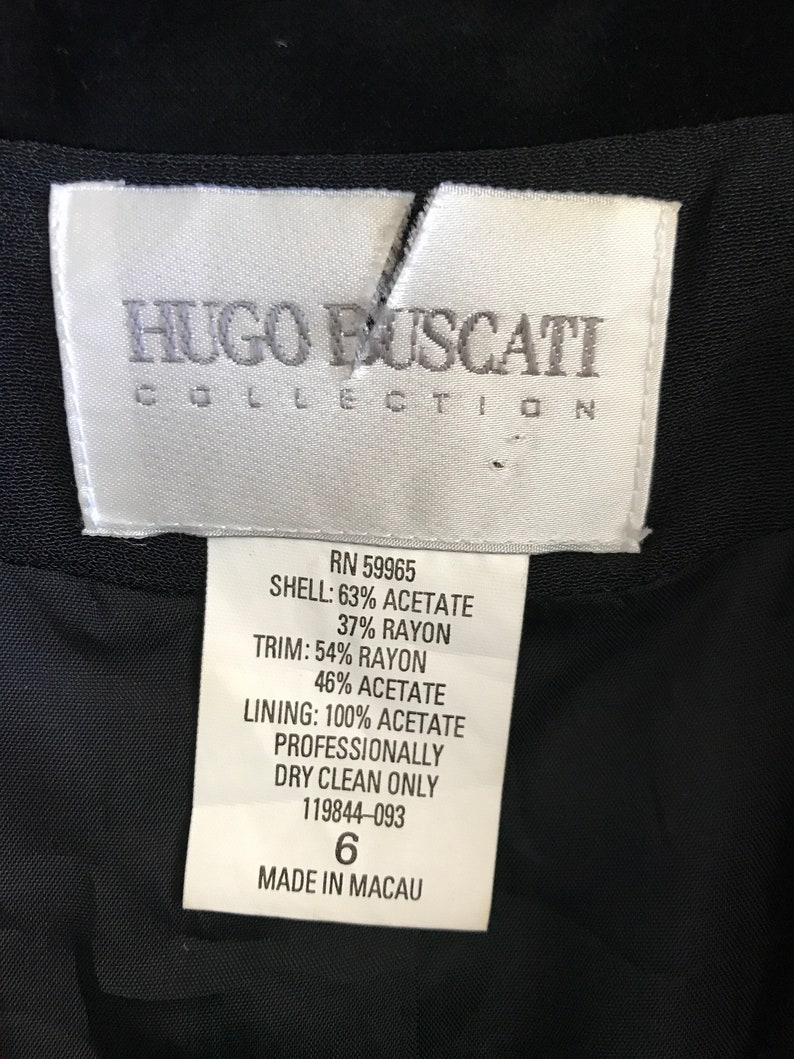 Vintage 90/'s Hugo Buscati Long Suit Jacket