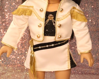 K Pop Demon Hunters  Clothing and shoes - GOLDEN MIRA - fits 18" American Girl Doll