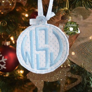 Boys Christmas Ornament, Monogrammed Christmas Ornament, Christmas Ornament, Christmas Ornament for Boys, Baby Christmas Ornament, Gift Tag
