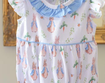 Peter Rabbit Girl Bubble, Peter Rabbit Bubble for Girls, Peter Rabbit Birthday Outfit, Peter Rabbit Easter Bubble, Peter Rabbit Outfit Girl