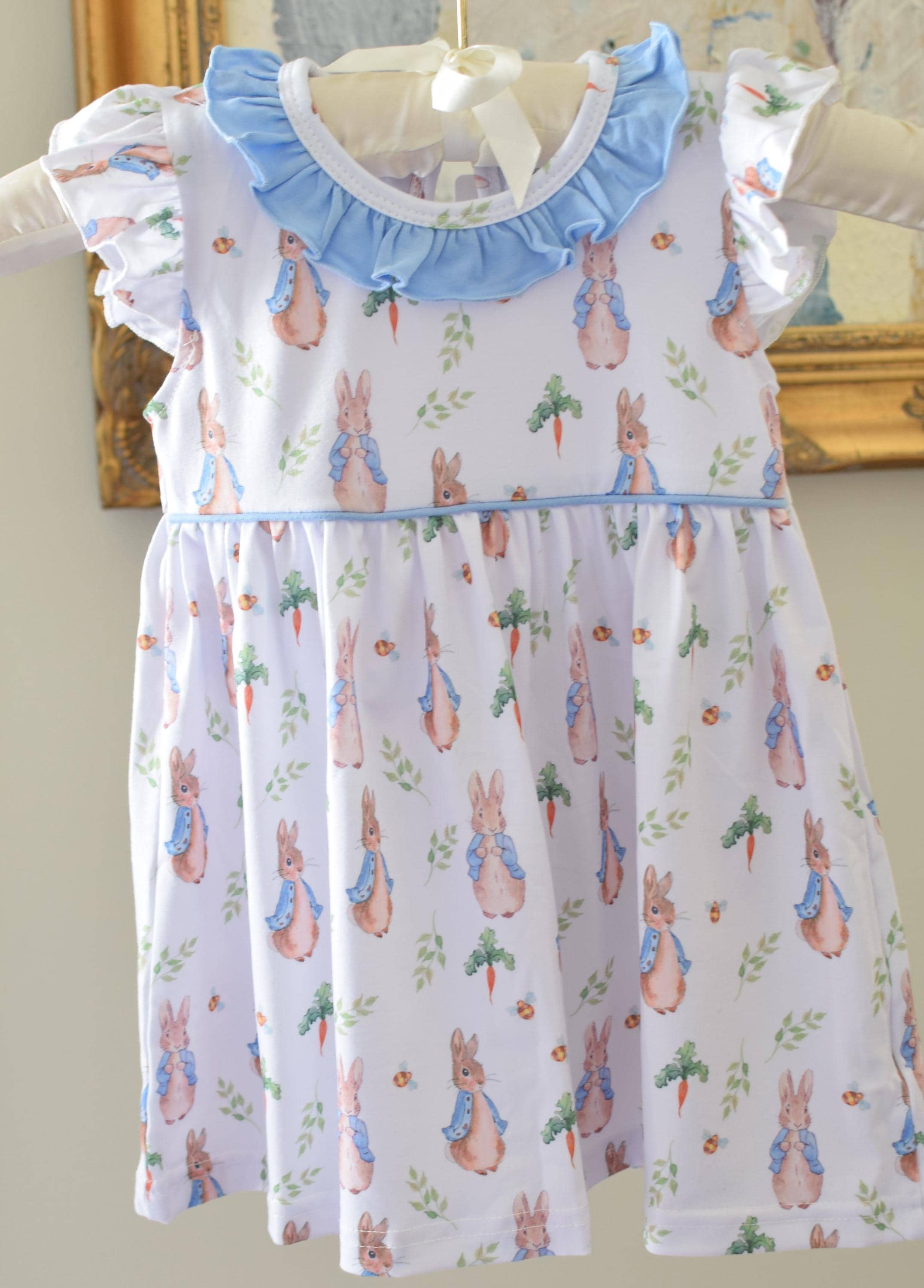 Peter Rabbit Yellow Dress Rabbit Peter Rabbit Girl Dress, Peter Rabbit Dress for Girls, Peter Rabbit ...