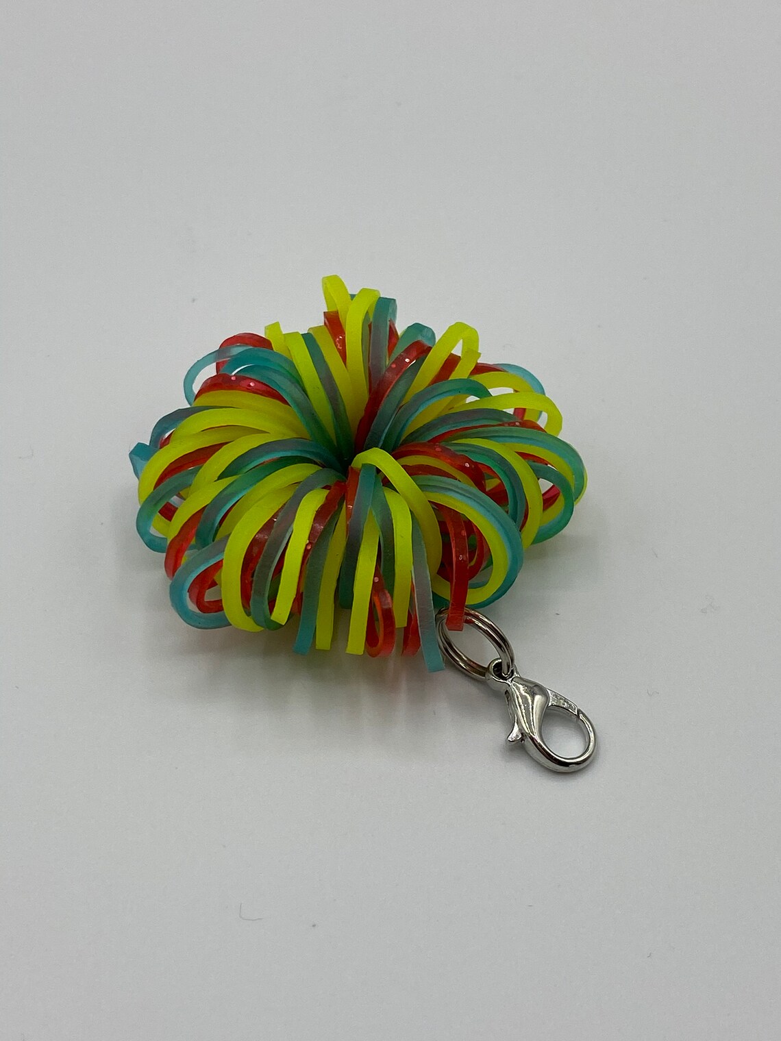 Rubber Band Zipper Pull/Pom Pom Zipper Pull/Kids Backpack Etsy
