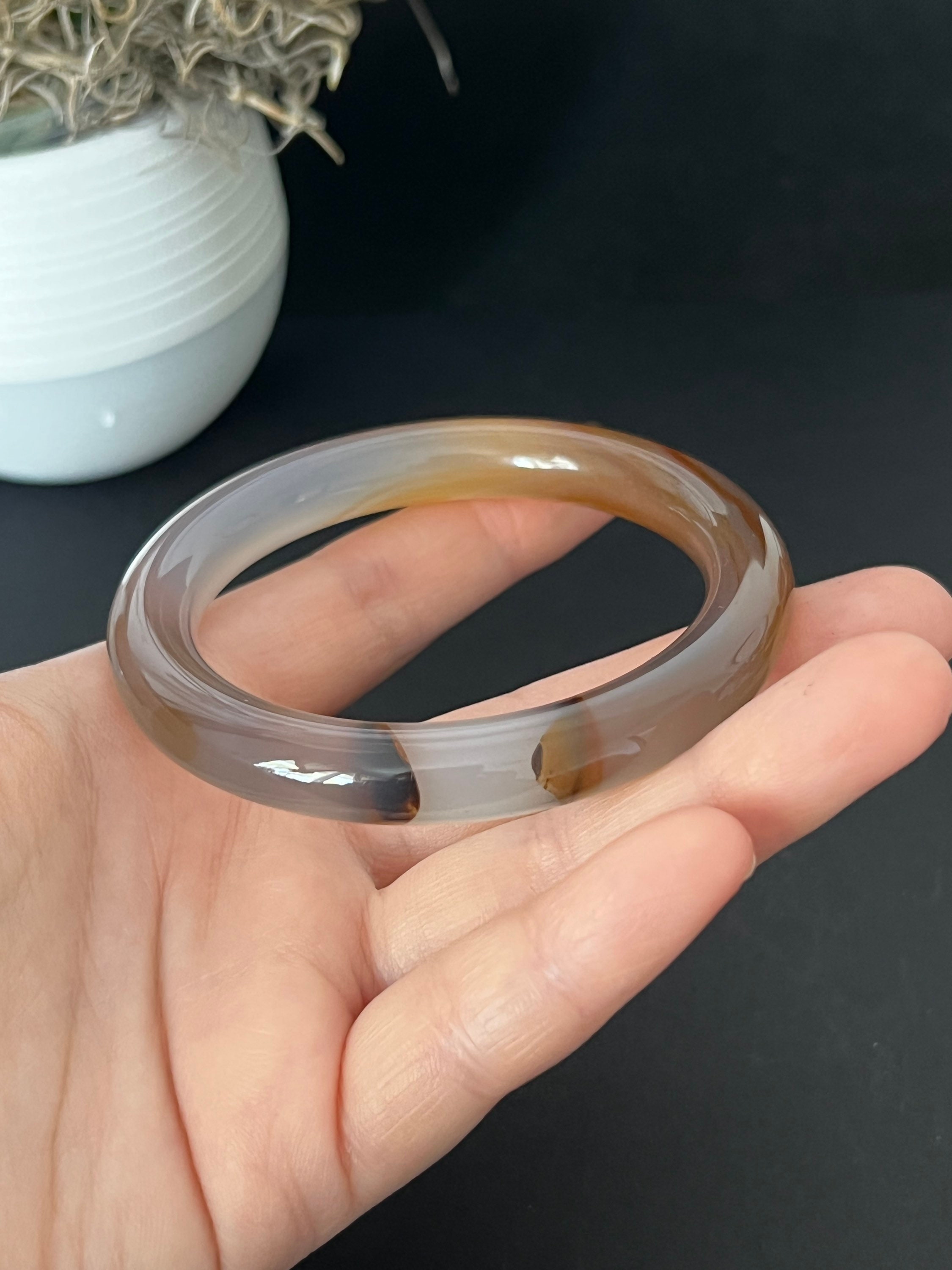 Agate Bangle Etsy Singapore