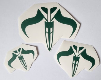Mythosaurier Schädel Wahre Mandalorianer / Jaster Mereel Symbol Vinyl Decal / Lackierschablone Aufkleber