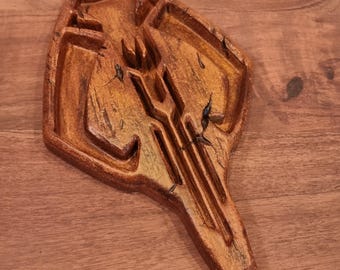 Star Wars Tiki - Mythosaur Skull - Mandalorian Symbol - 3D print