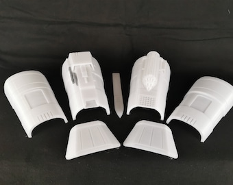 Bo Katan, Night Owl, Deathwatch, Mandalorian Armschienen + Handplatten 3D gedrucktes Kit