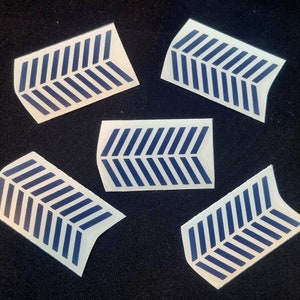 Klon Truppler Helm Tube Stripes Vinyl Decal / Stencil