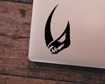 Mandalorian Mudhorn Symbol Vinyl Decal / Lackierschablone Aufkleber