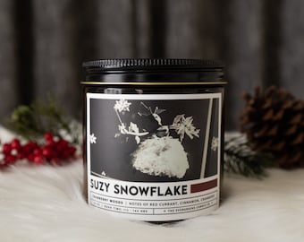 Suzy Snowflake | Cranberry Woods | 100% Soy Wax Candle
