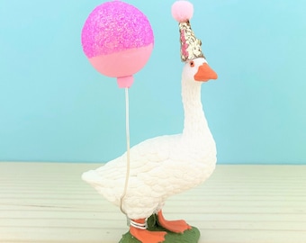 Goose Cake Topper/Farm Party Cake/Farm Animal Cake Toppers/Party Animals