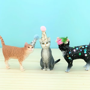 Cats Cake Topper/Pets Party Cake/Pets Animal Cake Toppers/Party Animals/Cats Party Cake