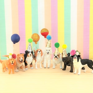Medium Dogs Cake Topper/Pets Party Cake/Pets Animal Cake Toppers/Party Animals/Dog Party Cake