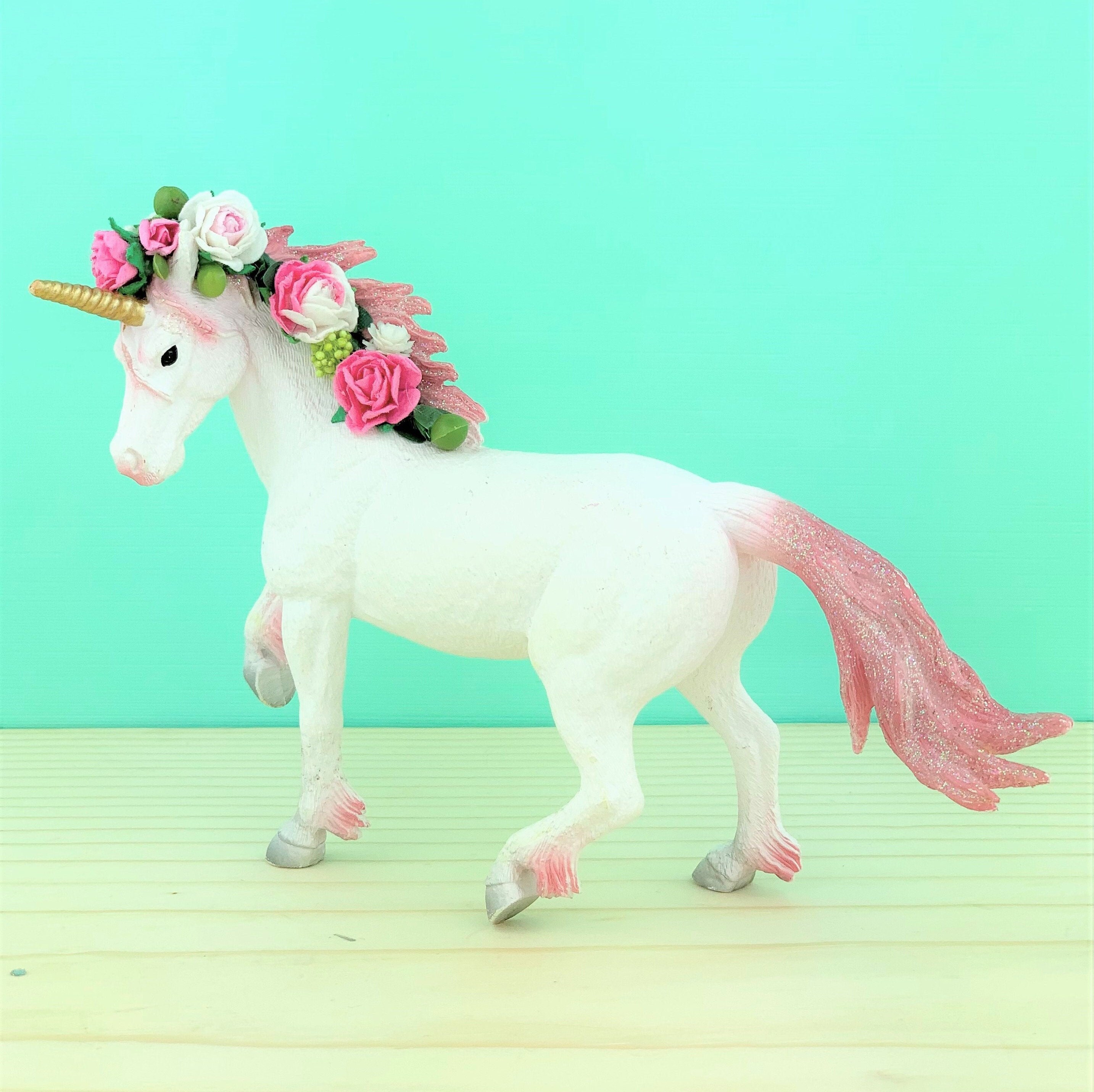 Pink Unicorn Cake Topper/Unicorn Party Cake/Animal Cake Etsy.de