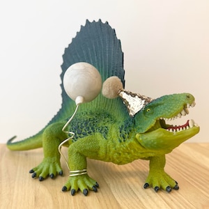 Dimetrodon Dinosaur Cake Topper/Dinosaur Party Cake/Dinosaur Animal Cake Toppers/Party Animals/Pelycosaurus Cake Topper