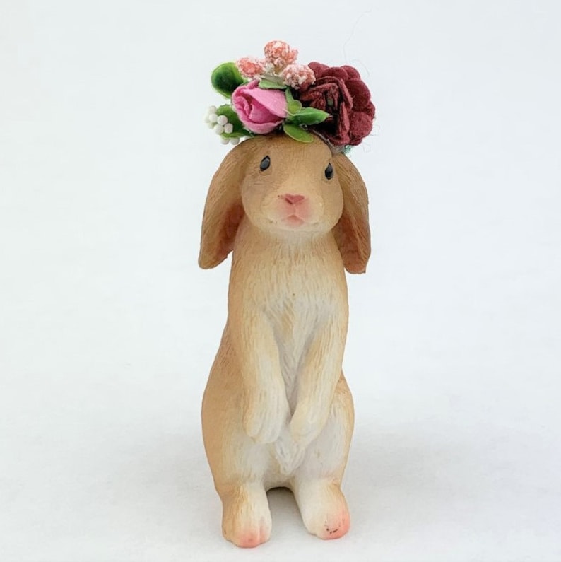 Rabbit Cake Topper/farm Party Cake/farmanimal Cake Toppers/party ...