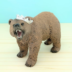 Brown Bear Cake Topper/Forest Party Cake/Forest Animal Cake Toppers/Party Animals