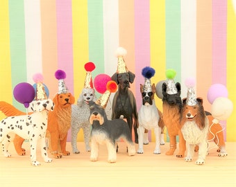 Large Dogs Cake Topper/Pets Party Cake/Pets Animal Cake Toppers/Party Animals/Dog Party Cake