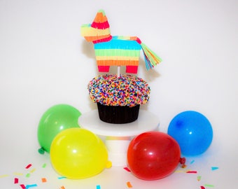 Mini Donkey Pinata Cake topper
