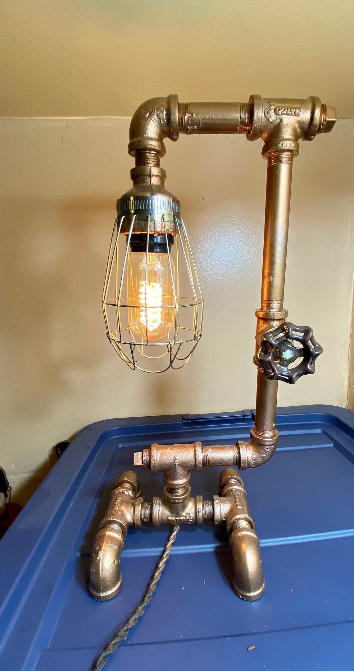 Pipe Lamps Etsy